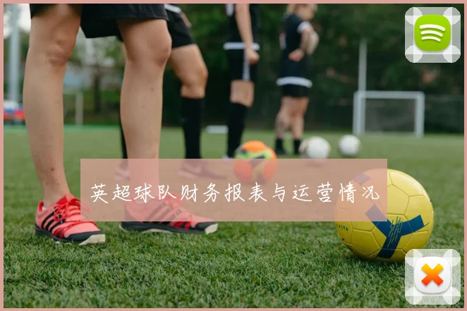 英超球队财务报表与运营情况